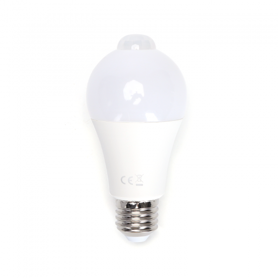 Aigostar LED bulb 12W, 1240lm, A60 E27 6500K with infrared motion sensor