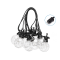 Outdoor low-voltage 10LED string light LED, 2W, 80lm, 8m, IP44 warm white 2700K, 208905 