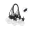 Outdoor low-voltage 10LED string light LED, 2W, 80lm, 8m, IP44 warm white 2700K, 208905 