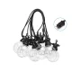 Outdoor low-voltage 10LED string light LED, 2W, 80lm, 8m, IP44 warm white 2700K, 208905 Outdoor low-voltage 10LED string light LED, 2W, 80lm, 8m, IP44 warm white 2700K, 208905