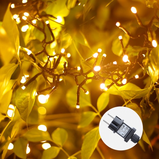Outdoor low-voltage 250LED string light LED, 4.5W, 10m, IP44 warm white 2400K, 208950