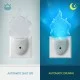 Aigostar ночной LED светильник с сенсором RGB 0.5W, 30lm, белый, IP25, 197469