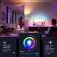 Умная лампочка 5W, 350lm, C37 E14 WiFI RGB-3000K-6500K, совместима с Alexa и Google Home аппликациями
