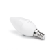 Smart bulb 7W, 500lm, C37 E14 WiFI RGB-3000K-6500K, compatible with Alexa and Google Home applications