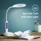 LED dimmable table lamp with Alarm Clock, Calendar and Temperature display, 7W, white, 188139 LED dimmable table lamp with Alarm Clock, Calendar and Temperature display, 7W, white, 188139