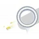 LED dimmable table lamp with Alarm Clock, Calendar and Temperature display, 7W, white, 188139 LED dimmable table lamp with Alarm Clock, Calendar and Temperature display, 7W, white, 188139