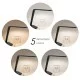 Tragbare dimmbare LED-Tischlampe 2in1 mit kabellosem Qi-Laden, 8W, 2700K-6500K, TIK Schwarz 188146