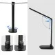 Tragbare dimmbare LED-Tischlampe 2in1 mit kabellosem Qi-Laden, 8W, 2700K-6500K, TIK Schwarz 188146