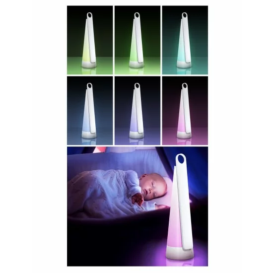 Diožu portatīvā dimmējama galda lampa 2in1 ar USB portu, 7W, 4000K, balts 196479 Diožu portatīvā dimmējama galda lampa 2in1 ar USB portu, 7W, 4000K, balts 196479