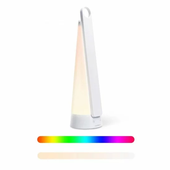 Diožu portatīvā dimmējama galda lampa 2in1 ar USB portu, 7W, 4000K, balts 196479 Diožu portatīvā dimmējama galda lampa 2in1 ar USB portu, 7W, 4000K, balts 196479