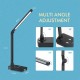 LED portable dimmable table lamp 2in1 with Qi wireless charging, 5W, 2700K-6400K, black 196486