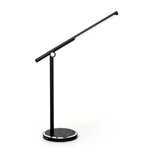 LED portable dimmable table lamp with USB-charging port 8W, 3000K-6000K, Iris black LED portable dimmable table lamp with USB-charging port 8W, 3000K-6000K, Iris black