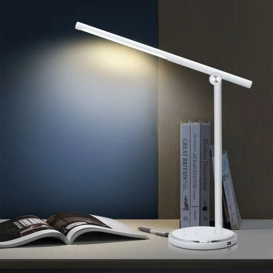 LED portable dimmable table lamp with USB-charging port 8W, 3000K-6000K, white 202750 LED portable dimmable table lamp with USB-charging port 8W, 3000K-6000K, white 202750