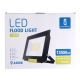 Aigostar LED Slim Flood Light Die Casting, 150W, IP65, 6400K, 13500lm, black, 187378