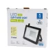 Aigostar LED Slim Flood Light, 50W, IP65, 4000K, 4500lm, black, 187866 Aigostar LED Slim Flood Light, 50W, IP65, 4000K, 4500lm, black, 187866