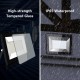Aigostar LED Slim Flood Light Die Casting, 100W, IP65, 4000K, 10000lm, black, 187873