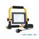 Aigostar outdoor floodlight with portable stand LED, 20W, IP44, 6500K, 1800lm 208752