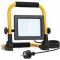 Aigostar outdoor floodlight with portable stand LED, 20W, IP44, 6500K, 1800lm 208752