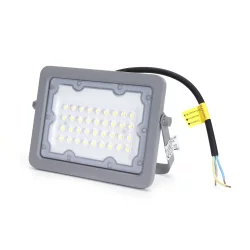 Aigostar outdoor floodlight LED, 30W, IP65, 6500K, 2700lm, grey 213336