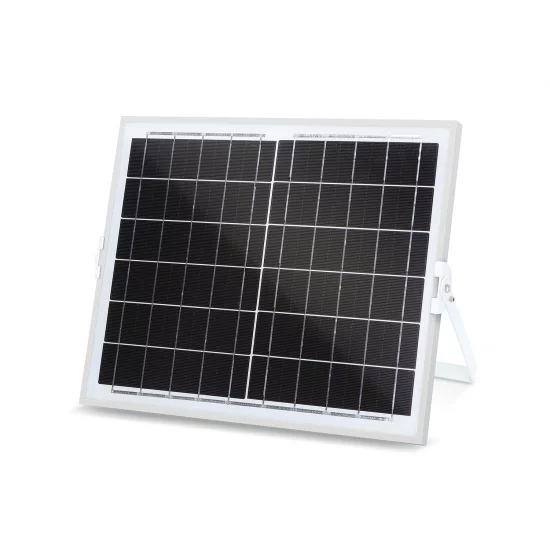 Aigostar outdoor flood light with solar panel and remote controller LED ...