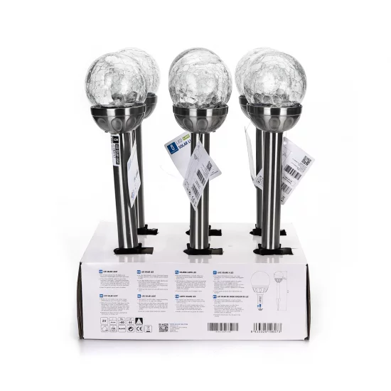 Outdoor solar lamp LED, 0.08W, RGB, IP44, 1pcs in set, 196073 Outdoor solar lamp LED, 0.08W, RGB, IP44, 1pcs in set, 196073