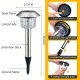 Outdoor solar lamp LED, 0.08W, 1.5lm, 6500K, IP44, 1pcs in set, 196097 Outdoor solar lamp LED, 0.08W, 1.5lm, 6500K, IP44, 1pcs in set, 196097