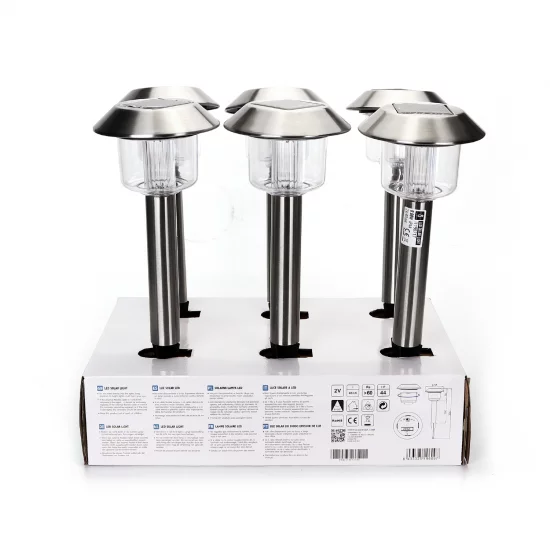 Outdoor solar lamp LED, 0.08W, 1.5lm, 6500K, IP44, 1pcs in set, 196097 Outdoor solar lamp LED, 0.08W, 1.5lm, 6500K, IP44, 1pcs in set, 196097