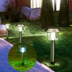 Outdoor solar lamp LED, 0.08W, 1.5lm, 6500K, IP44, 1pcs in set, 196097