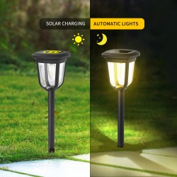 Outdoor solar lamp LED, 0.3W, 10lm, 3000K, IP44, 2pcs in set, 196103