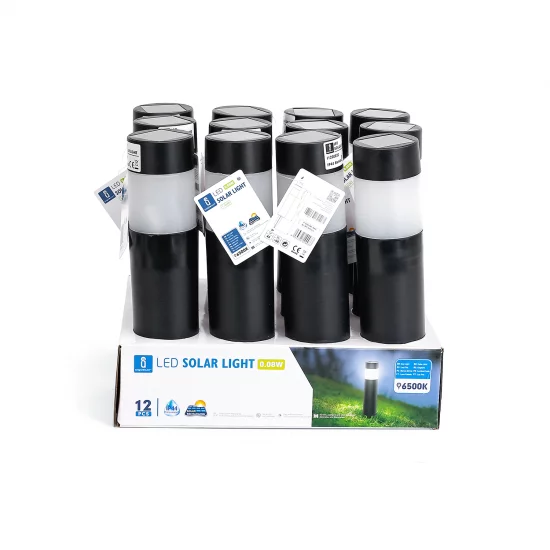 Outdoor solar lamp LED, 0.08W, 1.4lm, 6500K, IP44, 1pcs in set, 209933 Outdoor solar lamp LED, 0.08W, 1.4lm, 6500K, IP44, 1pcs in set, 209933