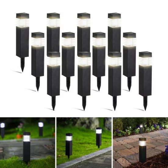Outdoor solar lamp LED, 0.08W, 1.5lm, 6500K, IP44, 1pcs in set, 196059