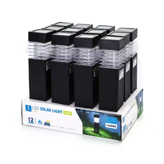Outdoor solar lamp LED, 0.08W, 1.5lm, 6500K, IP44, 1pcs in set, 196059