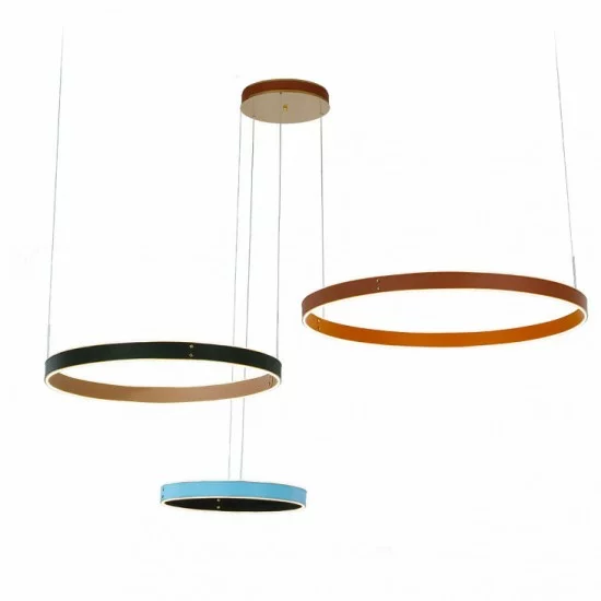 ITALUX piekaramais gaismeklis LED, 148W, 3000K, 7400lm, Manezia PND-270160-3C-BL+BR+BK ITALUX piekaramais gaismeklis LED, 148W, 3000K, 7400lm, Manezia PND-270160-3C-BL+BR+BK
