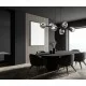 Italux pendant lamp 6xE27x40W, Graphite, Borgo PND-30843-6 BK+SG Italux pendant lamp 6xE27x40W, Graphite, Borgo PND-30843-6 BK+SG