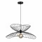 Italux pendant lamp 1xE27x40W, black, Galia PND-34429-1-BK
