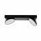 ITALUX Deckenleuchte LED, 10W, 4000K, 760lm, Castelio SPL-31976-2B-BK
