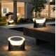 Outdoor solar free-standing light, garden luminaire with renote control Tesla, LED, 5W, 3000K