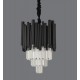 Luxurious pendant lamp with crystals, 1xE14 LED, Majestic Style-1