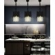 Luxurious pendant lamp with crystals, 1xE14 LED, Majestic Style-2