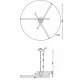 MAYTONI Deckenleuchte LED, 40W, 3000K, 3600lm, Axis MOD106CL-L40G3K MAYTONI Deckenleuchte LED, 40W, 3000K, 3600lm, Axis MOD106CL-L40G3K