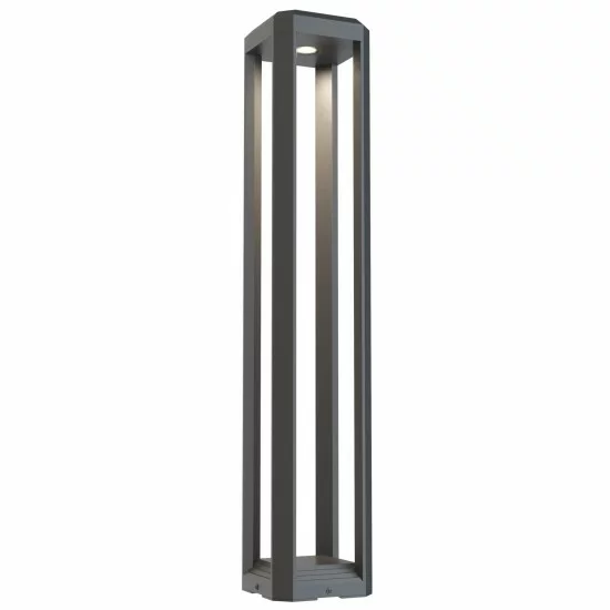 Maytoni ārā stabs Royal Mile, LED, 13W, 680lm, 3000K, IP65, pelēks, O019FL-L12GR3K Maytoni ārā stabs Royal Mile, LED, 13W, 680lm, 3000K, IP65, pelēks, O019FL-L12GR3K
