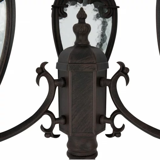 Maytoni dārza dekoratīvais gaismeklis, stabs Fleur, 3xE27x60W, IP44, antīkā bronza, O414FL-03BZ Maytoni dārza dekoratīvais gaismeklis, stabs Fleur, 3xE27x60W, IP44, antīkā bronza, O414FL-03BZ