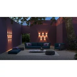 Maytoni outdoor Wall Lamp Strato, LED, 6W, 594lm, 3000K, IP54, black, O417WL-L6B3K