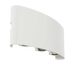 Maytoni outdoor Wall Lamp Strato, LED, 6W, 594lm, 3000K, IP54, white, O417WL-L6W3K