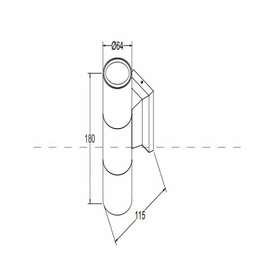 Maytoni Wall Lamp Bowery O574WL-02B Maytoni Wall Lamp Bowery O574WL-02B