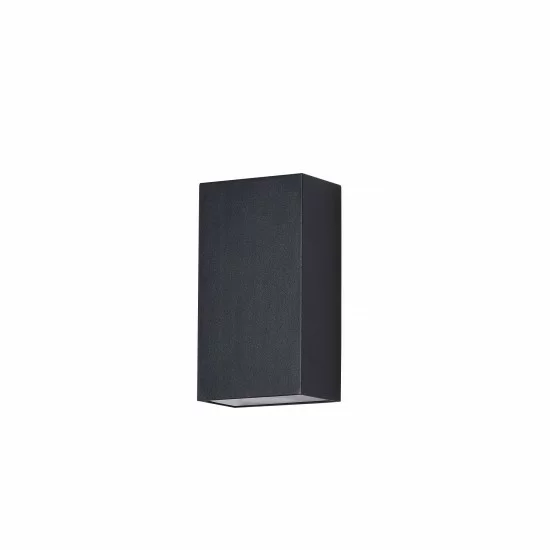 Maytoni уличная настенная лампа Times Square, LED, 6W, 480lm, 3000K, IP54, черный, O581WL-L6B