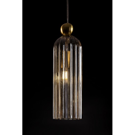 Maytoni pendant lamp 1xE14x40W, cognac, Antic MOD302PL-01CG