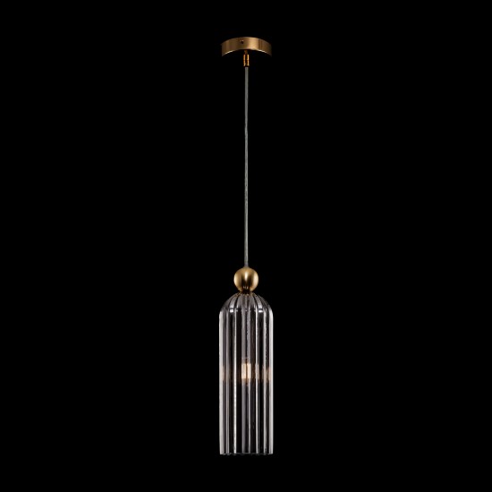 Maytoni pendant lamp 1xE14x40W, grey, Antic MOD302PL-01GR