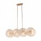 Maytoni pendant lamp 8xE14x40W, gold, Aster MOD007PL-08G1