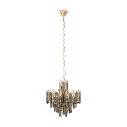 Maytoni pendant lamp 6xE14x40W, gold, Flare DIA200PL-06G 